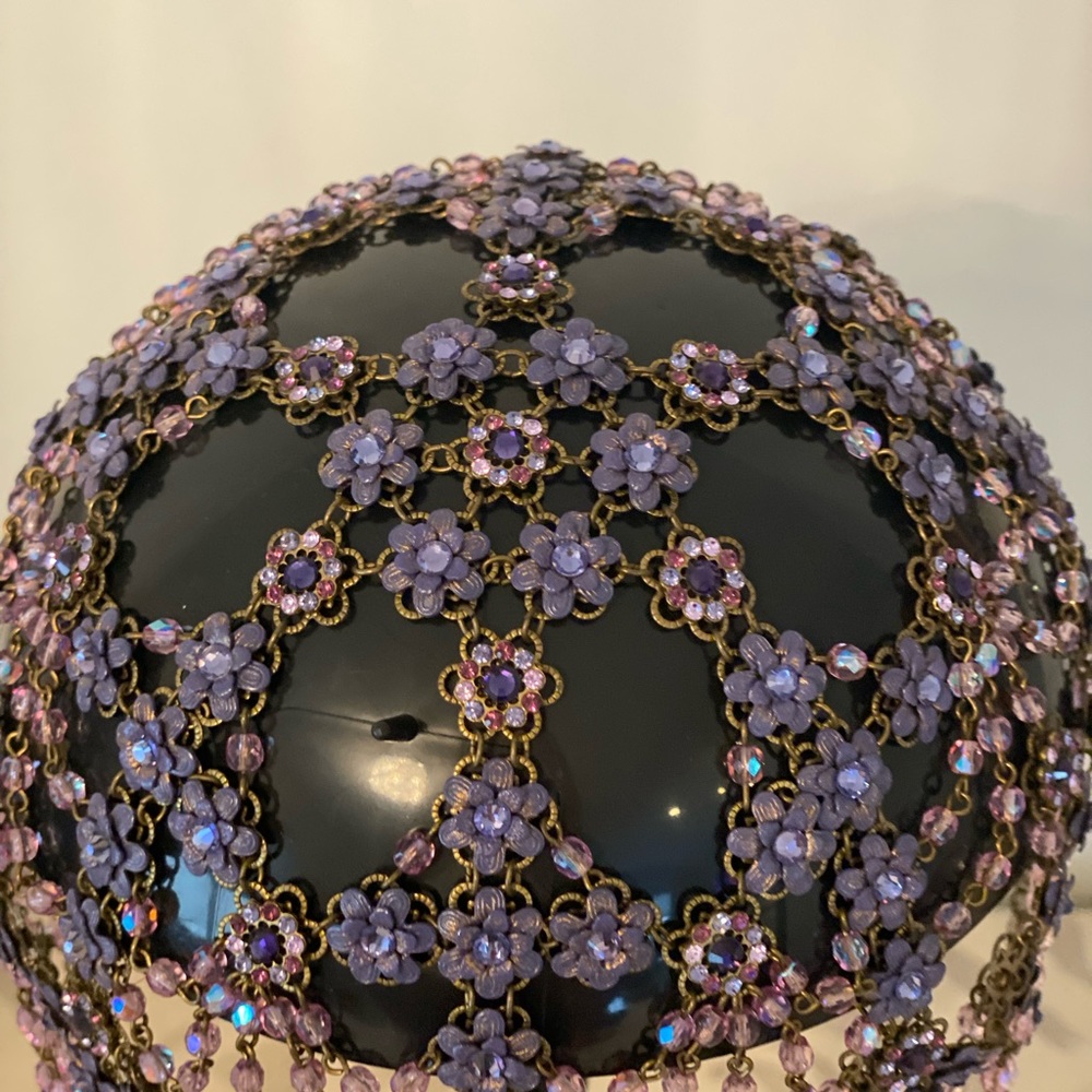 Michal Negrin Swarovski Crystal Head Wrap/Cap - Picture 4 of 14